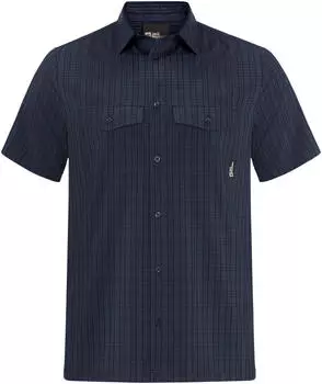 Jack Wolfskin Thompson Shirt Men (1401043) night blue checks