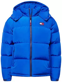 Tommy Hilfiger Removable Hood Alaska Puffer Jacket (DM0DM15445) ultra blue