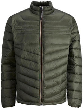 Jack & Jones Plus Size Puffer Jacket (12214532) rosin/detail contrast zipper