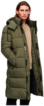Superdry Rips Longline Puffer Jacket (M5011759A) green