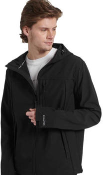 Superdry Soft Shell Full Zip Rain Jacket (M5011824A) black