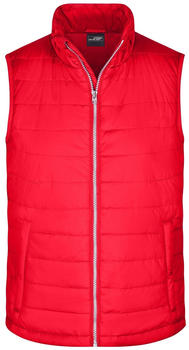 James & Nicholson Steppweste (JN1136) red