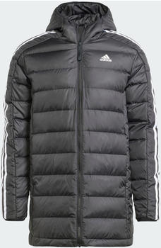 Adidas Man Essentials 3-Stripes Light Down Hooded Parka black (HZ8522)