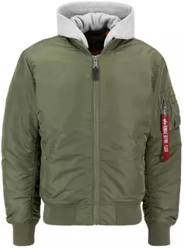 Alpha Industries MA-1 ZH Back EMB (138105) sage-green