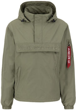 Alpha Industries Anorak Embroidery Logo (106100) olive