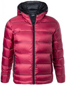 James & Nicholson Daunenjacke (JN1152) rot/schwarz