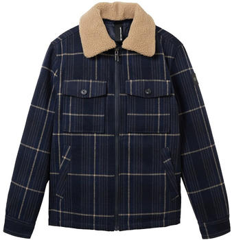 Tom Tailor Karierte Jacke (1037338) navy wool check