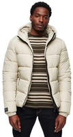 Superdry Steppjacke "HOODED SPORTS PUFFR JACKET" mit Kapuze mit kontrastfarbener