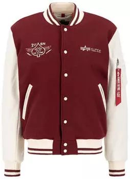Alpha Industries Varsity Air Force Jacket (138107) rot