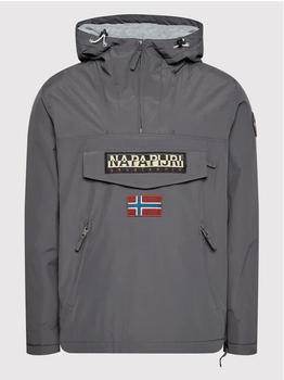 Napapijri Anorakjacket Rainforest Winter Pocket (NA4GMD) dark grey solid