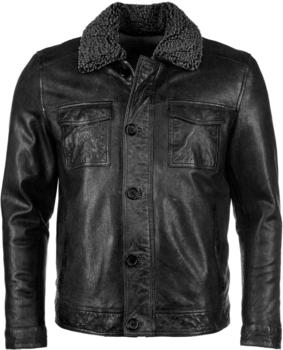 Mustang Leather Jacket (M232-88) black