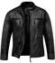 Amaci&Sons Cicero Lederjacke (9108) schwarz