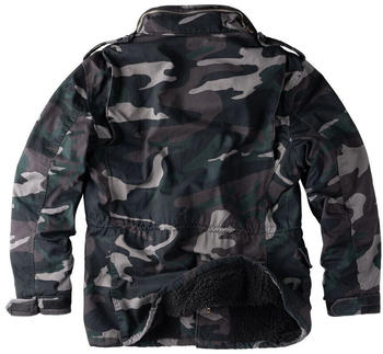 Surplus Paratrooper Winter Jacke schwarz/camo
