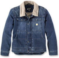 Carhartt .106323.H87.S006, Carhartt Denim Sherpa, Jeansjacke - Blau - L