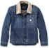 Carhartt Relaxed Fit Denim Sherpa-Lined Jacket (106323) beech