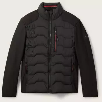 Tom Tailor Hybrid Jacke mit Stehkragen (1041308-29999) black