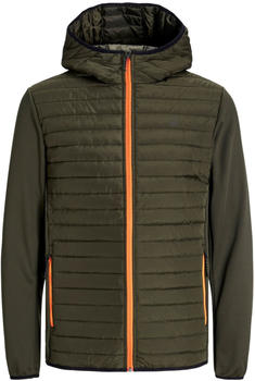 Jack & Jones Jjemulti Quilted Jacket Noos (12182242) rosin/detail set/in sleeves/marmelade contrast
