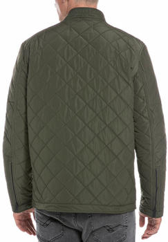 Replay Herren Steppjacke Übergangsjacke, Grün (Dark Olive 935), M