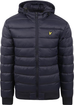 Lyle & Scott Wadded Hooded Jacket dark navy