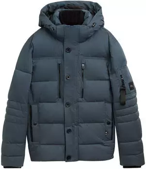 Tom Tailor Pufferjacke mit abnehmbarer Kapuze (1041323) stormy blue