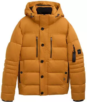 Tom Tailor Pufferjacke mit abnehmbarer Kapuze (1041323) Peanut Butter Brown
