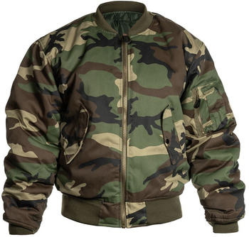 Mil Tec MA1 Fliegerjacke (104010) woodland
