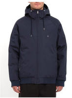 Volcom - Dicke Jacke mit Kapuze - Hernan 10K Jacket Navy f&uuml;r Herren - Gr&ouml;&szlig;e M -