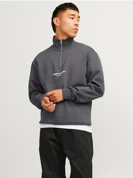 Jack & Jones Vesterbro 1/2 Zip Sweatshirt (12241777) IronGate