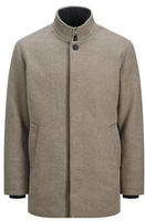 Jack & Jones Wolljacke "JJEHARRISON WOOL JACKET SN" Materialmix, regular fit