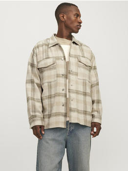 Jack & Jones Vesterbro Check Overshirt (12260658) AntiqueWhite