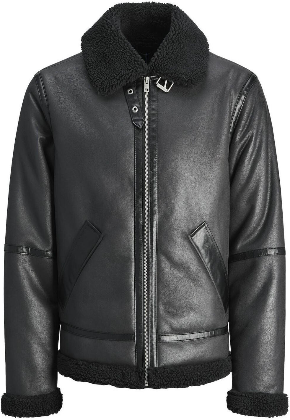 JACK&JONES Herren JORCOLE Aviator Jacket Jacke, Black, XL