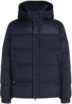 Tommy Hilfiger Hooded Down Puffer Jacket (MW0MW36569) desert sky