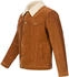 Rock Creek Cordjacke mit Teddyfell-Kragen H-21 orange