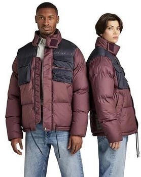 G-Star Attac Utility Puffer (D21937-B958) vineyard wine