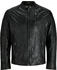 Jack & Jones Jjerichard Leather Jacket Noos (12262456) black