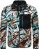 Ragwear Collsy Gemusterte Plüschjacke aquablau