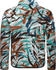 Ragwear Collsy Gemusterte Plüschjacke aquablau
