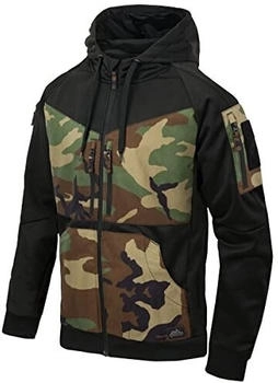 Helikon-Tex® Rogue Hoodie Full Zip schwarz us woodland