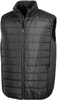Result Promo Padded Bodywarmer schwarz