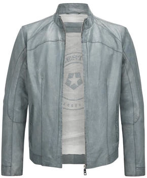 Milestone MSWinston Biker Blouson aus genarbtem Lammleder jeans