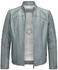 Milestone MSWinston Biker Blouson aus genarbtem Lammleder jeans