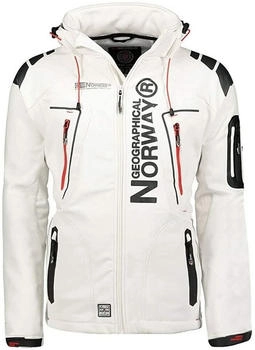 Geographical Norway Softshelljacke weiß 79%