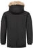 Geographical Norway Funktionsjacke beigemeliert blutrot schwarz weiß