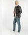 Rock Creek Lederjacke dunkelbraun