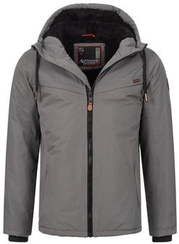 Alessandro Salvarini Herren Winterjacke braun dunkelgrau