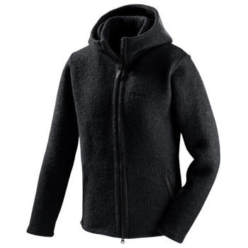 Mufflon Randy Wolljacke schwarz anthrazit