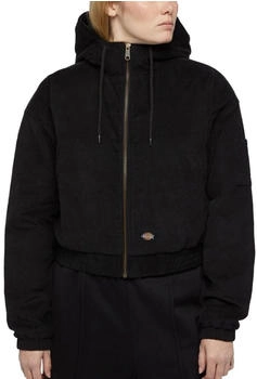 Dickies Kord-Jacke Kapuze schwarz