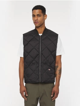 Dickies Diamond Steppweste schwarz
