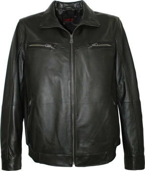 Maddox Lederjacke Blouson schwarz
