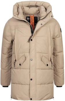 Indicode Übergangsparka 'Kasper' beige